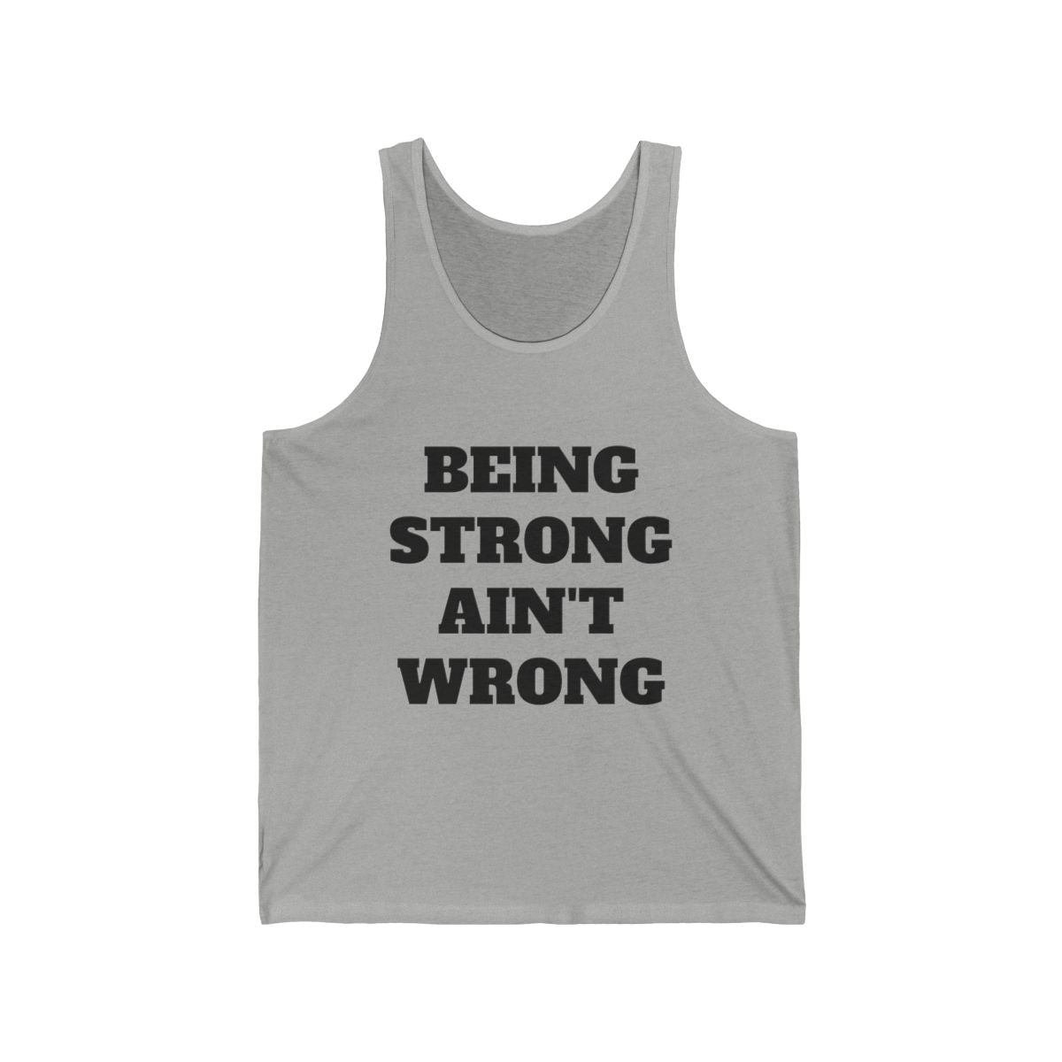 Being Strong Ain't Wrong - Athletic